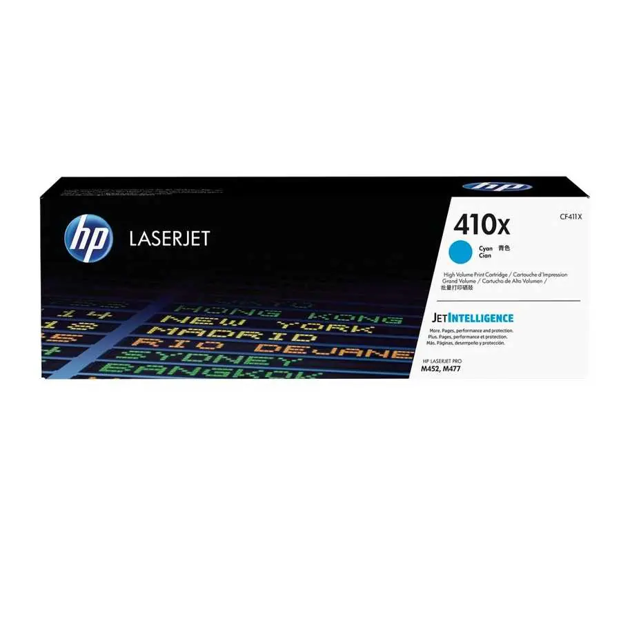 HP 410X CF411X Mavi Yüksek Kapasiteli Orijinal Toner