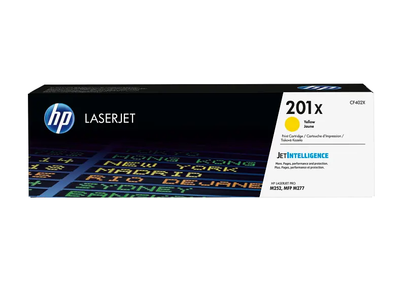 HP 201X CF402X Yellow High-Yield Original Toner