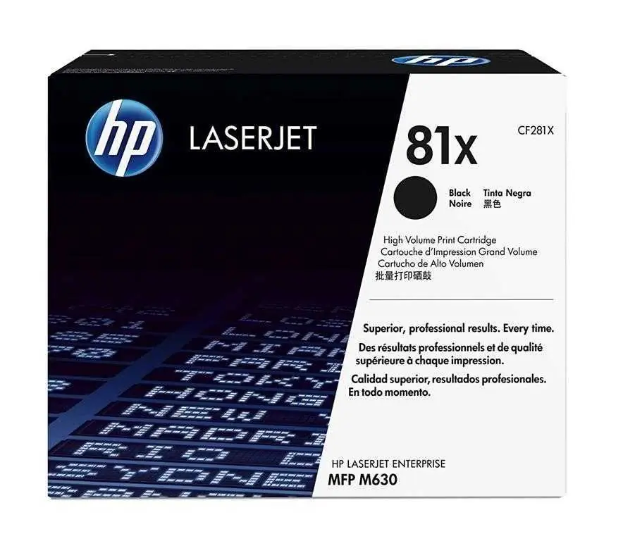 HP 81X CF281X Black High-Yield Original Toner