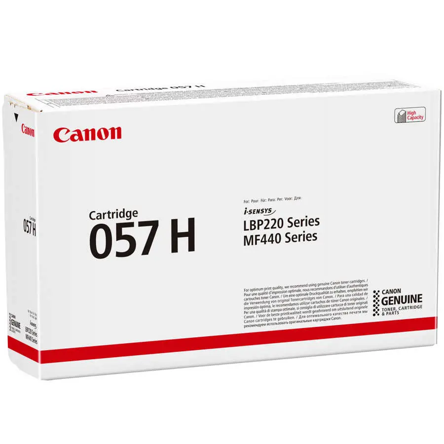 Canon CRG-057H 3010C002 Black High-Yield Original Toner