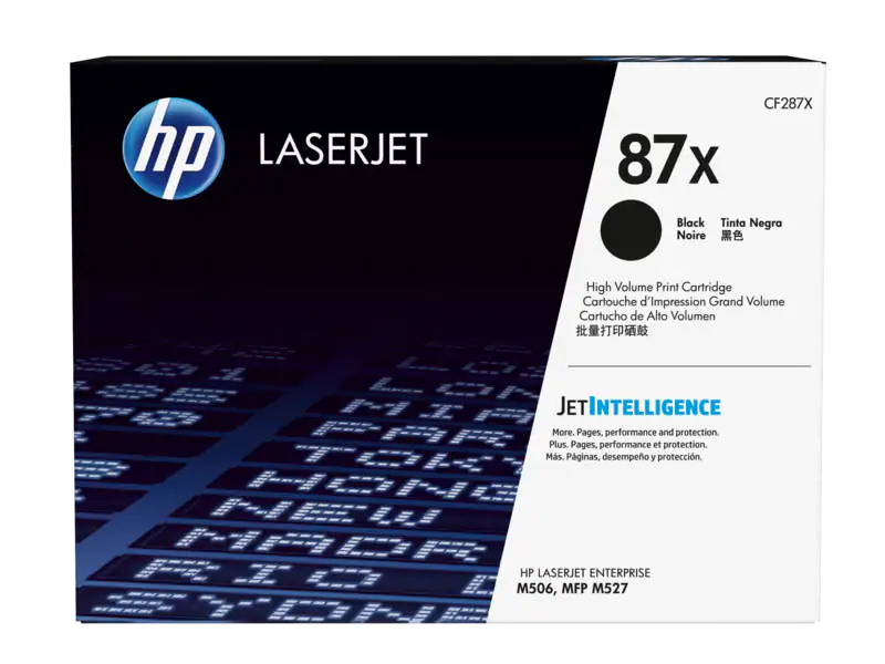 HP 87X CF287X Black High-Yield Original Toner