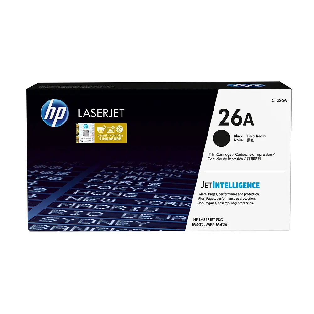 HP 26A CF226A Siyah Orijinal Toner
