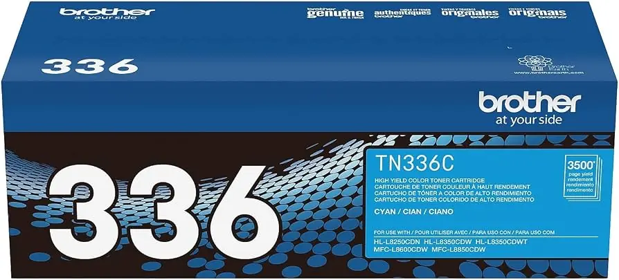 Brother TN336 Mavi Yüksek Kapasiteli Orijinal Toner