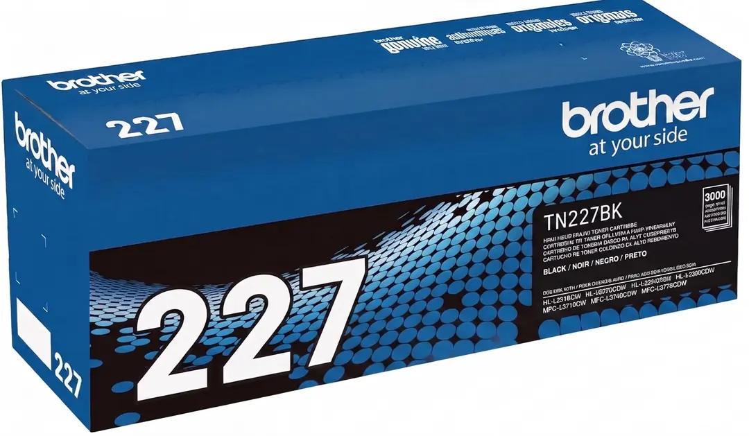 Brother TN227 Siyah Yüksek Kapasiteli Orjinal Toner