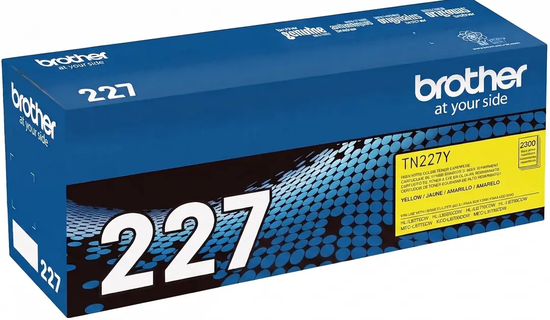 Brother TN227 Sarı Yüksek Kapasiteli Orjinal Toner