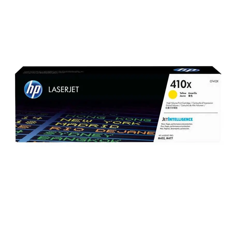 HP 410X CF412X Sarı Yüksek Kapasiteli Orijinal Toner