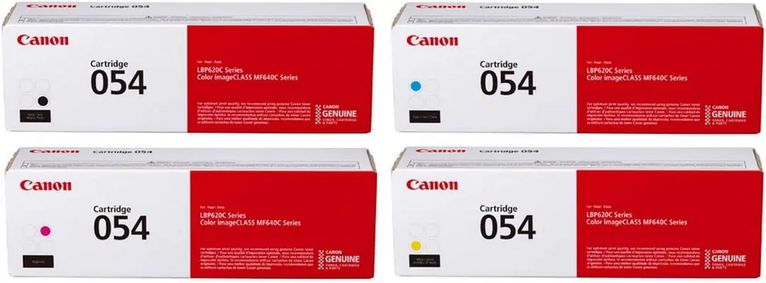 Canon CRG-054 Original 4-Pack Toner Set