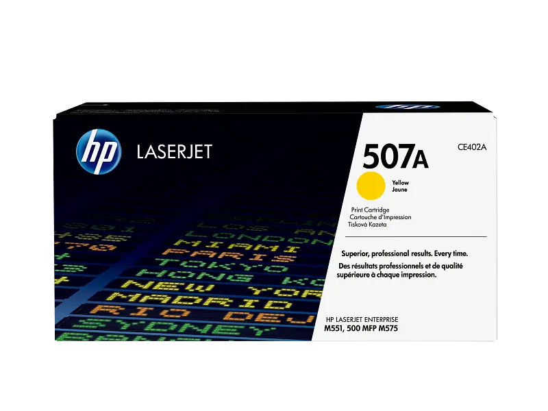 HP 507A CE402A Yellow Original Toner