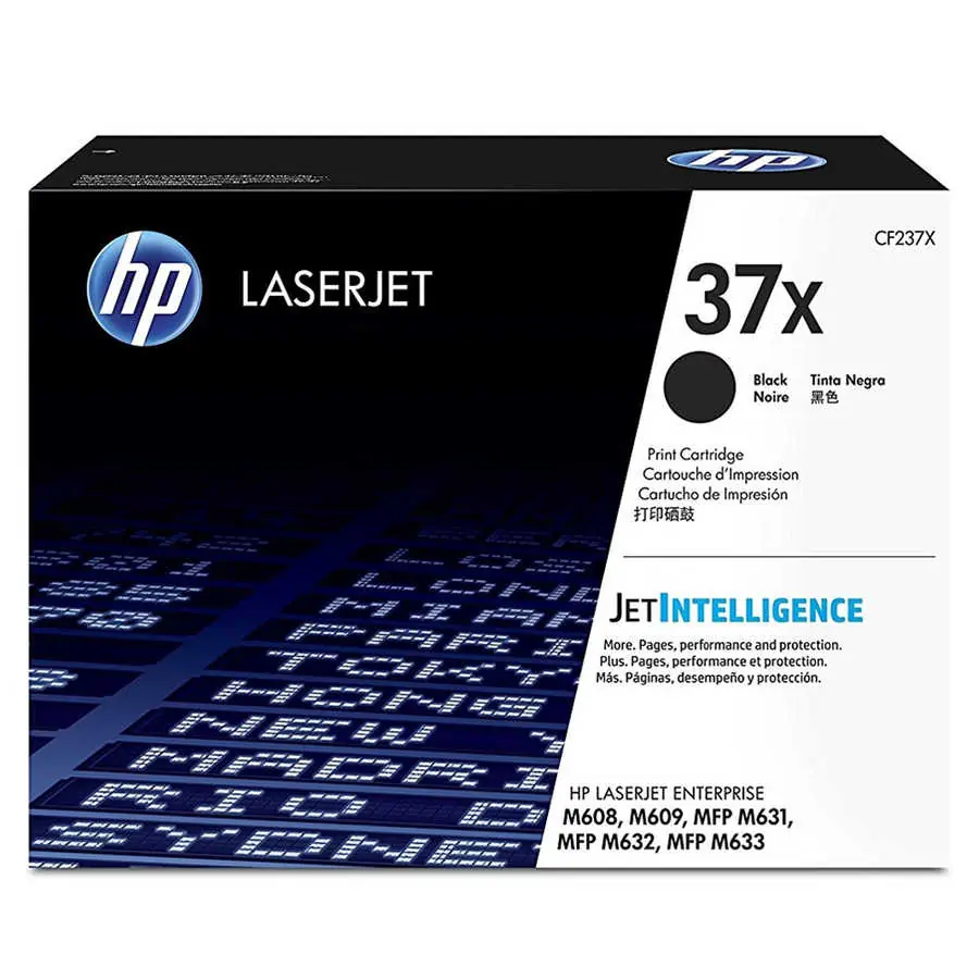 HP 37X CF237X Black High-Yield Original Toner