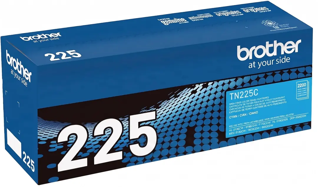 Brother TN225 Mavi Yüksek Kapasiteli Orijinal Toner