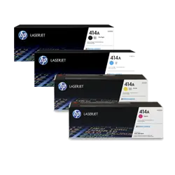 HP 414A W2020A W2021A W2022A W2023A Orijinal 4’lü Toner Paketi