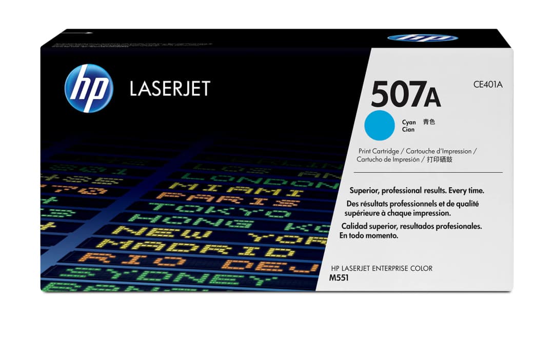 HP 507A CE401A Cyan Original Toner