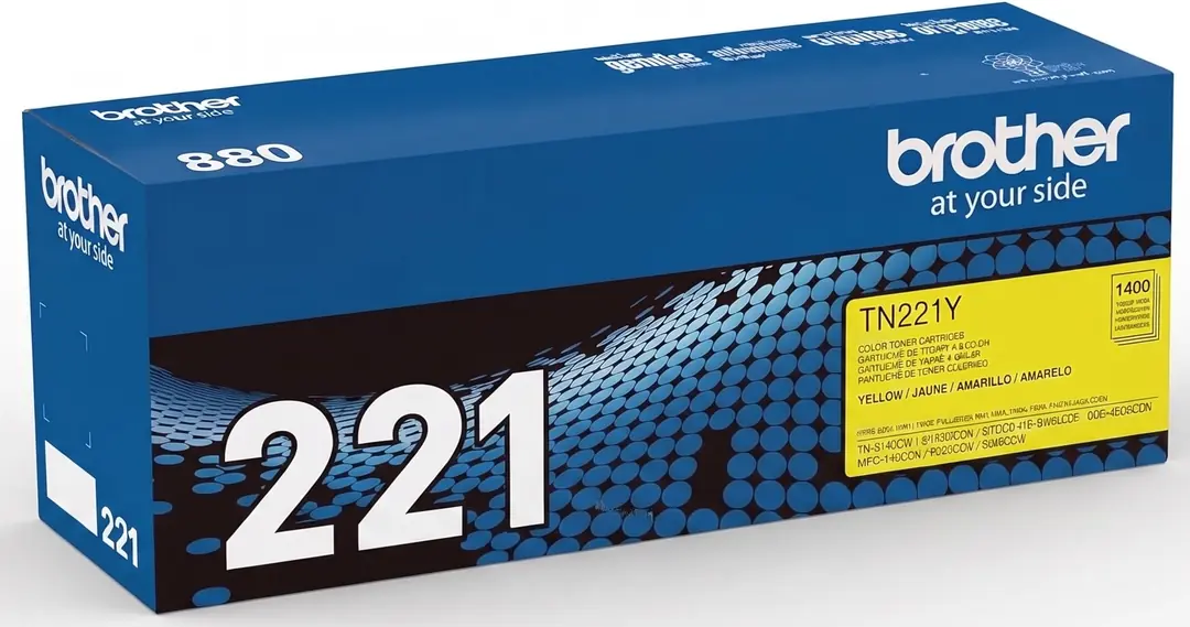 Brother TN221 Sarı Orijinal Toner