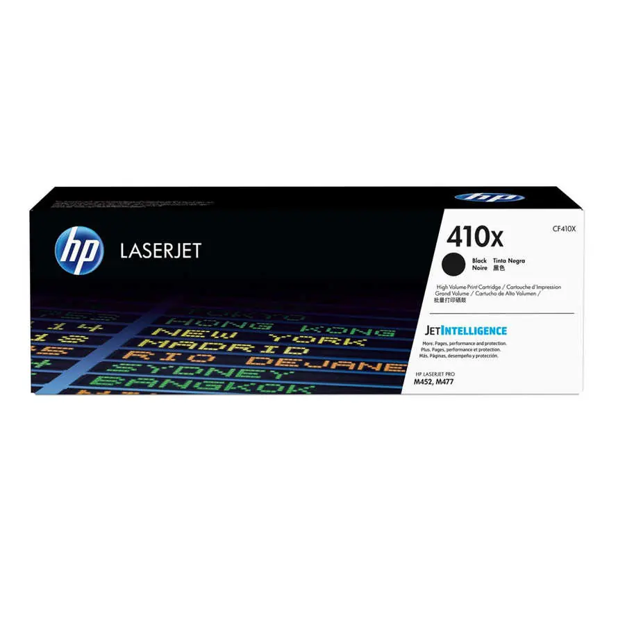 HP 410X CF410X Black High-Yield Original Toner