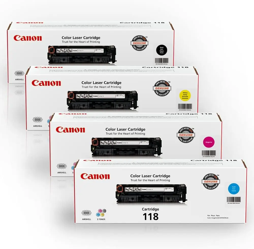 Canon CRG-118 Orijinal 4’lü Toner Paketi